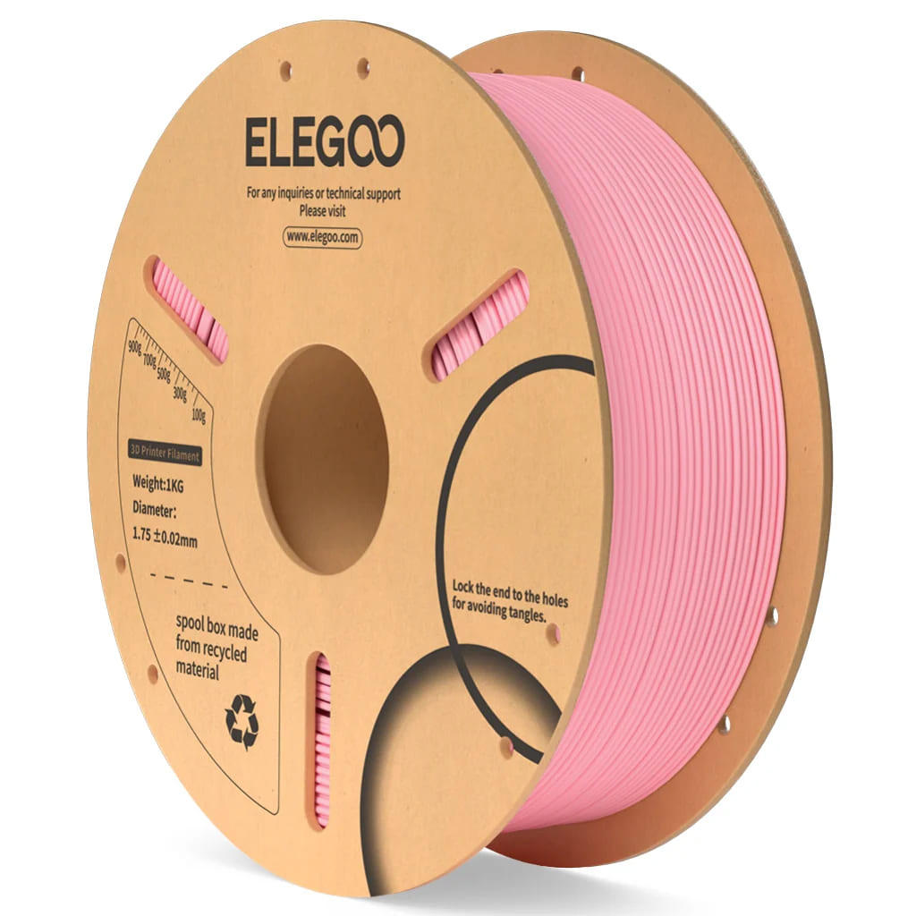 Filamento Elegoo PLA 1.75mm 1Kg Rosa