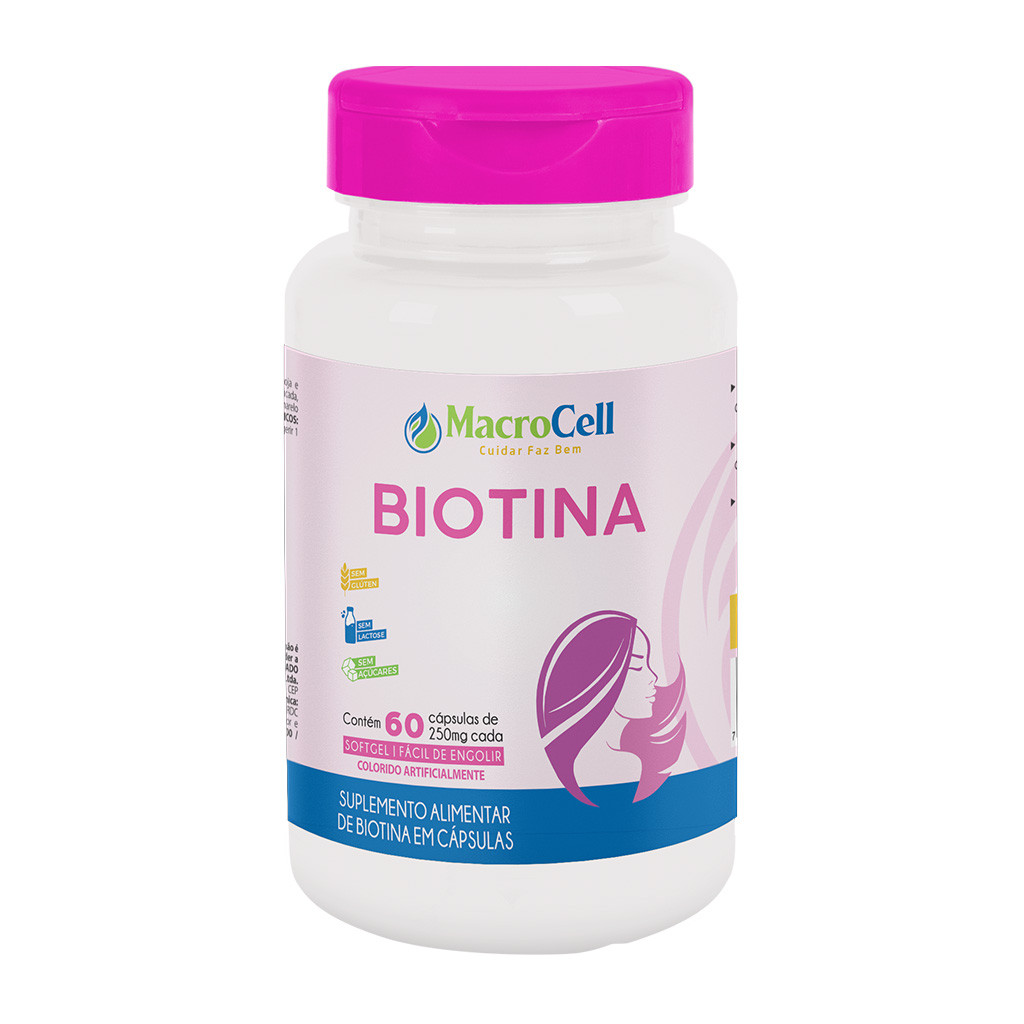 Biotina 60 cápsulas