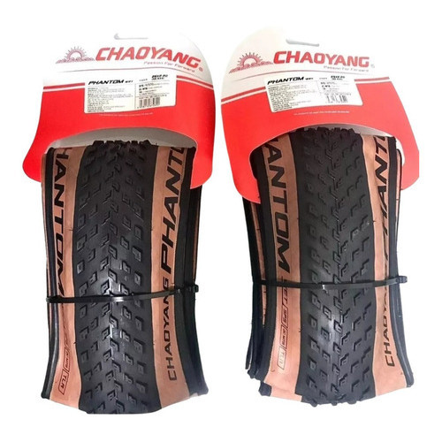 Par de Pneu Pneu Aro 29 Pneu Aro 29 Bicicleta Chaoyang Pneu 29 29x2.20 Pneu Faixa Bege
