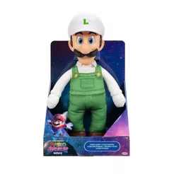 Pelúcia do Luigi de Fogo de 35cm - Super Mario Filme