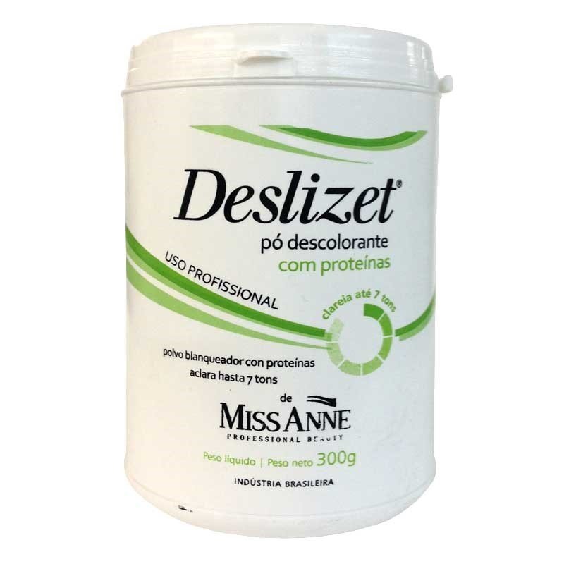 Pó Descolorante Deslizet Miss Anne 300g em Oferta na Shopee