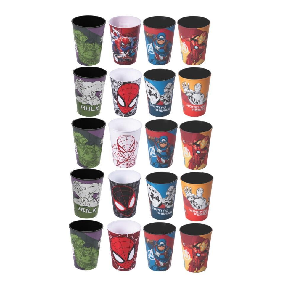Kit 20 Copos Marvel Ovos Páscoa Lembrancinha Brinde Plasútil em Oferta na Shopee