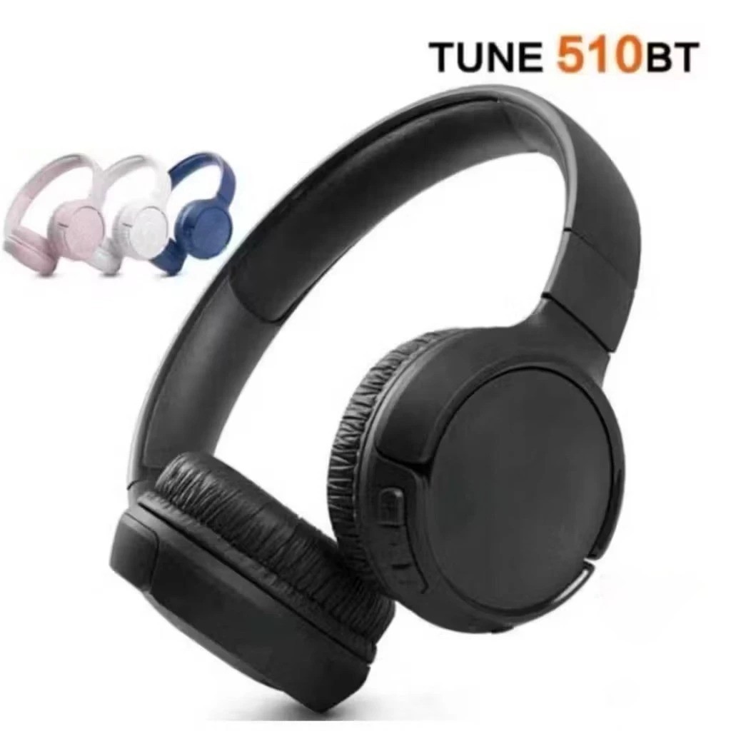 Fone de ouvido Headphone BT510 Bluetooth 5.0 Stereo Micro Sd P2 Alta Potência Colorido