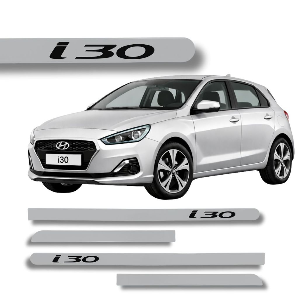 Friso Porta Hyundai I30 Prata Sleek Silver 2008 à 2024