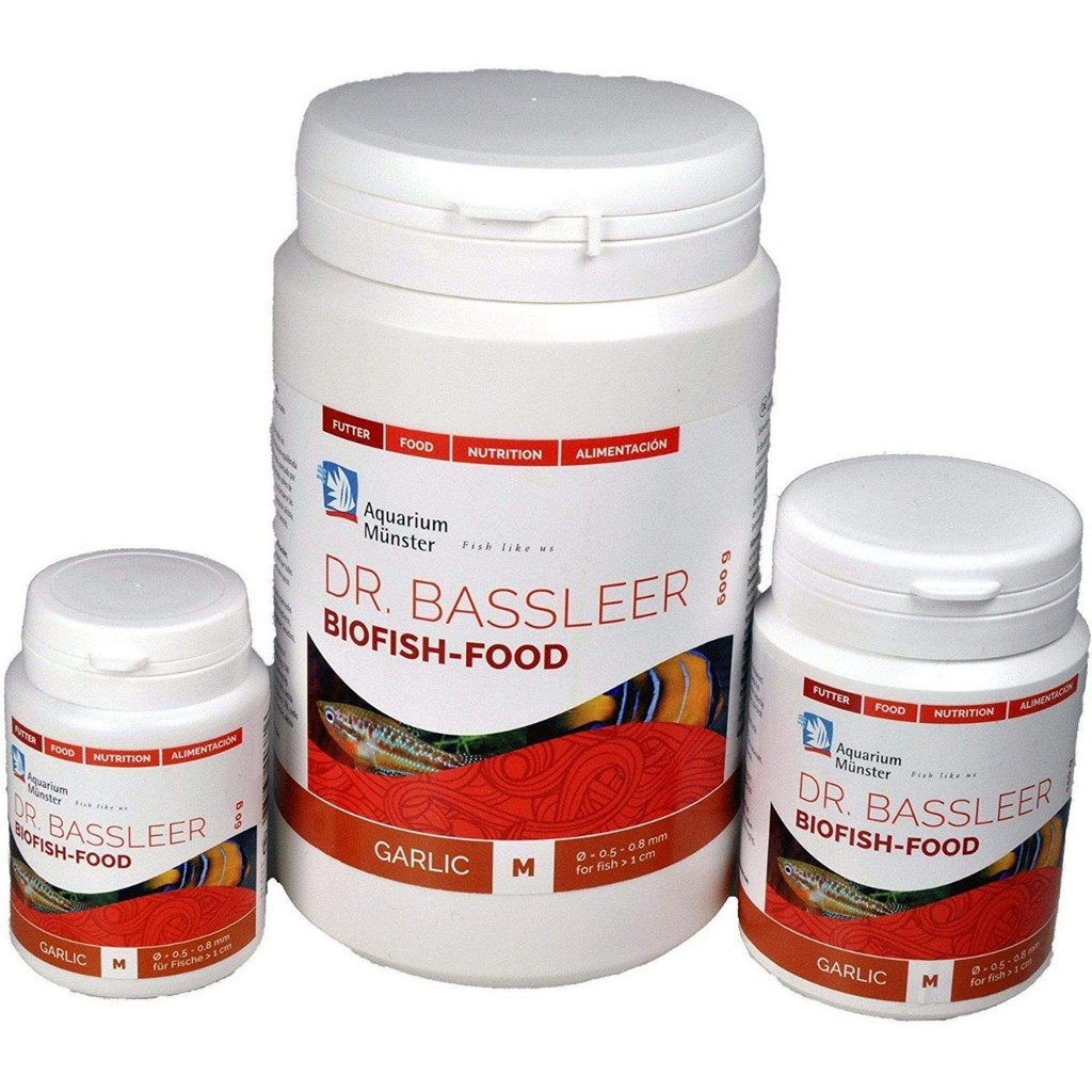 Ração Dr Bassleer Biofish Food Garlic 150g M