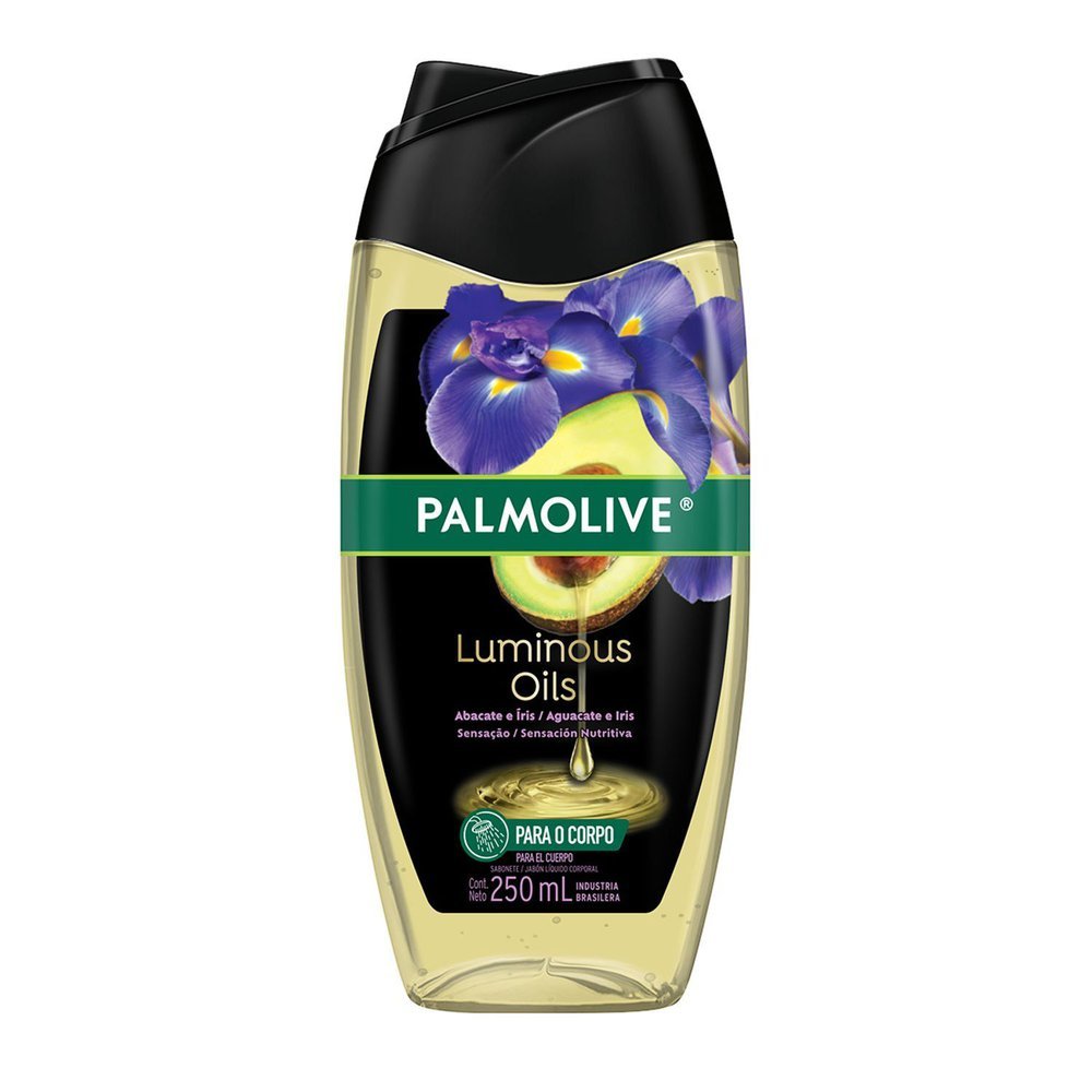Sabonete Líquido Palmolive Luminous Oils Sensação Nutritiva 250ml em Oferta na Shopee