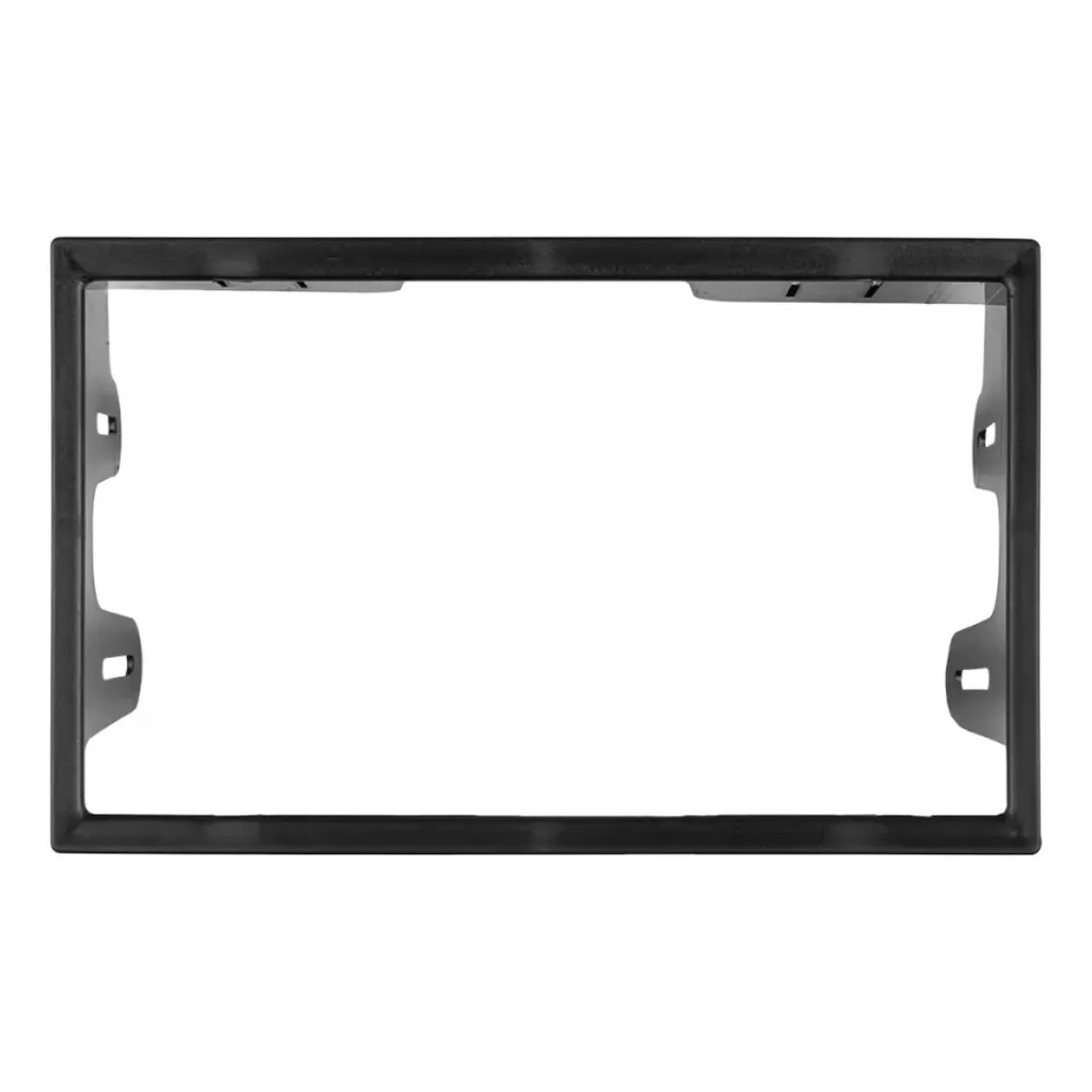Moldura Painel 2 Din 7 Polegadas Multimídia Suporte Central Estrutura Interna Som Automotivo DVD Mp5