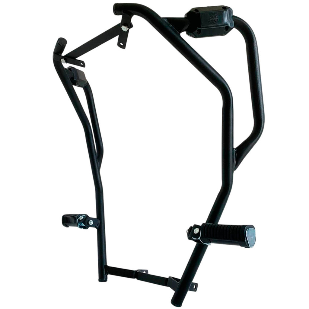 Jet 50 Modelo 2026 Protetor Carenagem Motor Tanque Pedal Mata Cachorro com Pedaleira Retrátil Moto Shineray