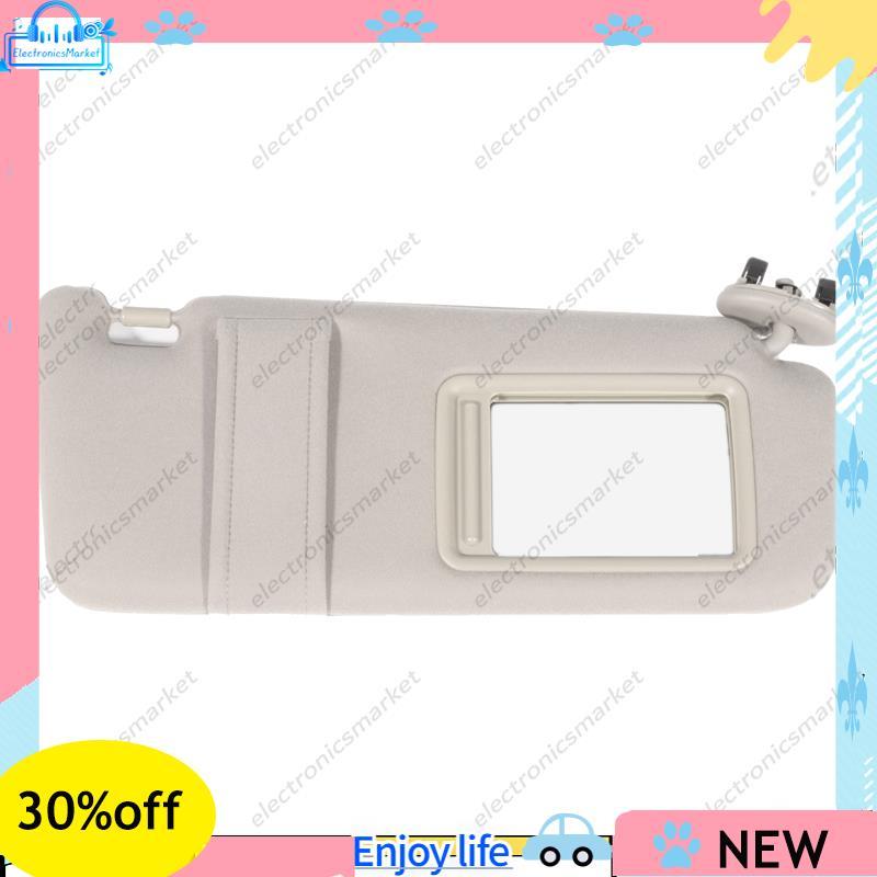 Sombra De Viseira Solar Bege Direita Para Carro 2007-2011 Sem Teto E Luzes