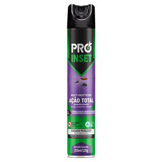 Multi Inseticida Pro Inset Ação Total Aerossol 250ml em Oferta na Shopee
