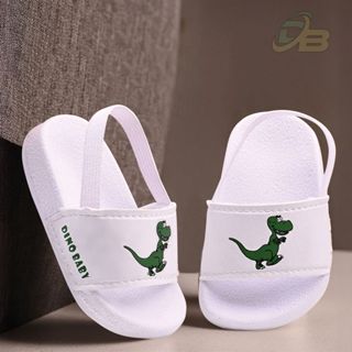 Chinelo Bebê Infantil Estampado Dinossauros Meninos Com Elástico em Oferta na Shopee