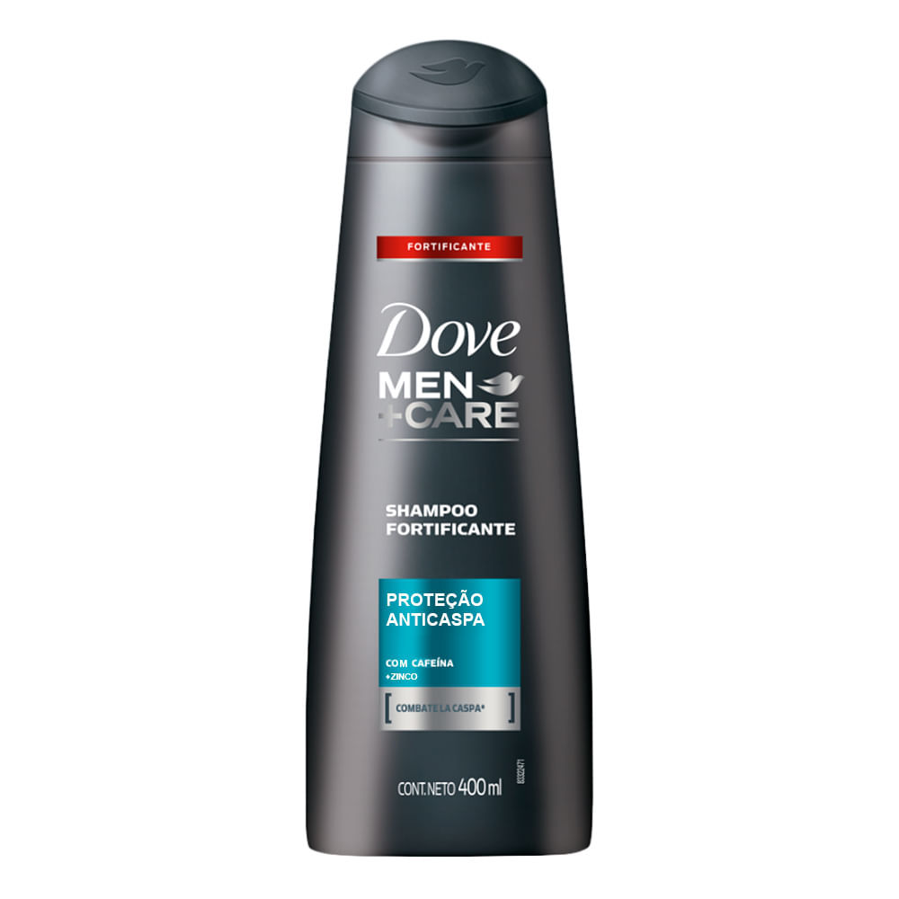 Shampoo Dove Men Care Proteção Anticaspa 400ml em Oferta na Shopee