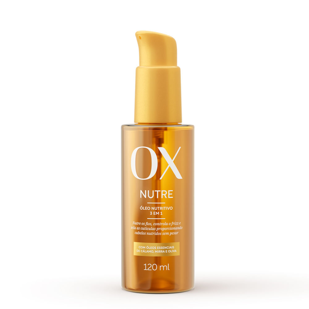 Óleo Capilar OX Nutritivo 3 Em 1 120ml em Oferta na Shopee