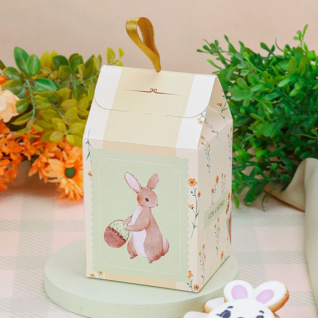 100 EMBALAGEM PARA LEMBRANCINHA COM VISOR FLORIR 5537 ( PASCOA JANGO 2026 )