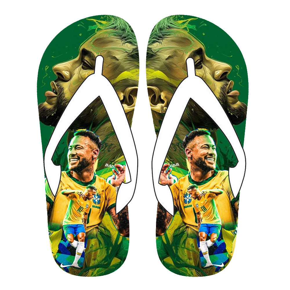 Chinelo da Seleção Brasileira Unissex – Estilo Torcedor, Ótima Qualidade
