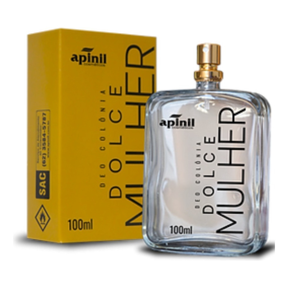 Dolce Mulher Deo Colônia Feminino 100ml Apinil - Huracan Distribuidora