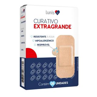 CURATIVO LUNIS EXTRAGRANDE 8 UNIDADES em Oferta na Shopee