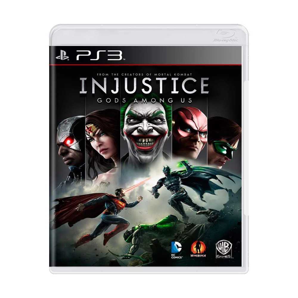 Jogo Injustice Gods Among Us PS3 Usado