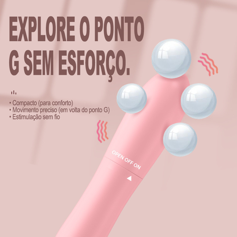 Vibrador Feminino-Estimulador Duplo De Clitóris E Ponto G-Envio 100 % Privado Discreto — imagem 2 de 2