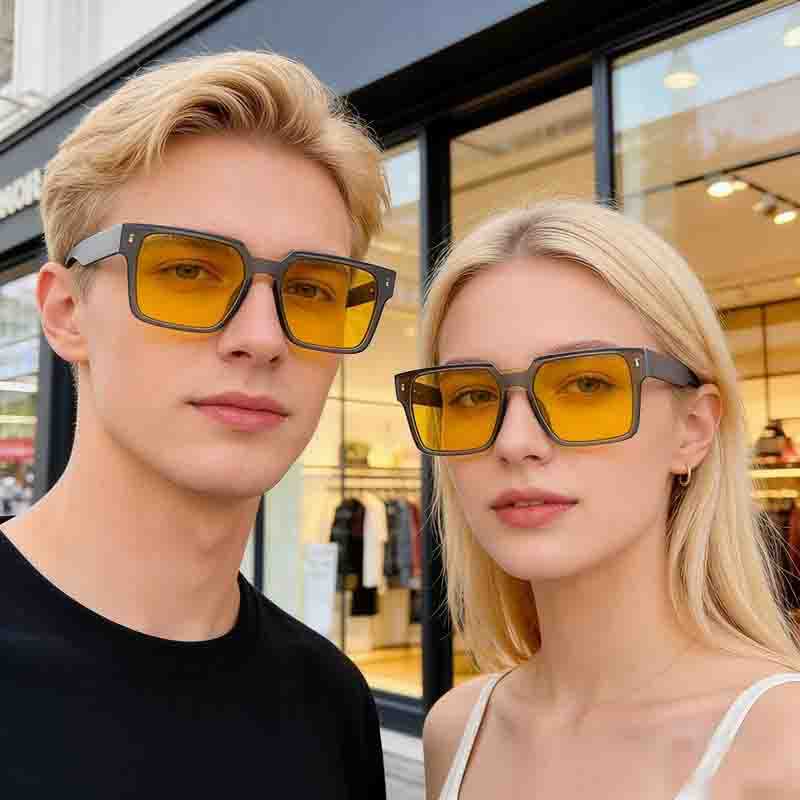 2026 Óculos de Sol Europeus Americanos Homens Moda Óculos de Sol Mulheres Óculos de Sol