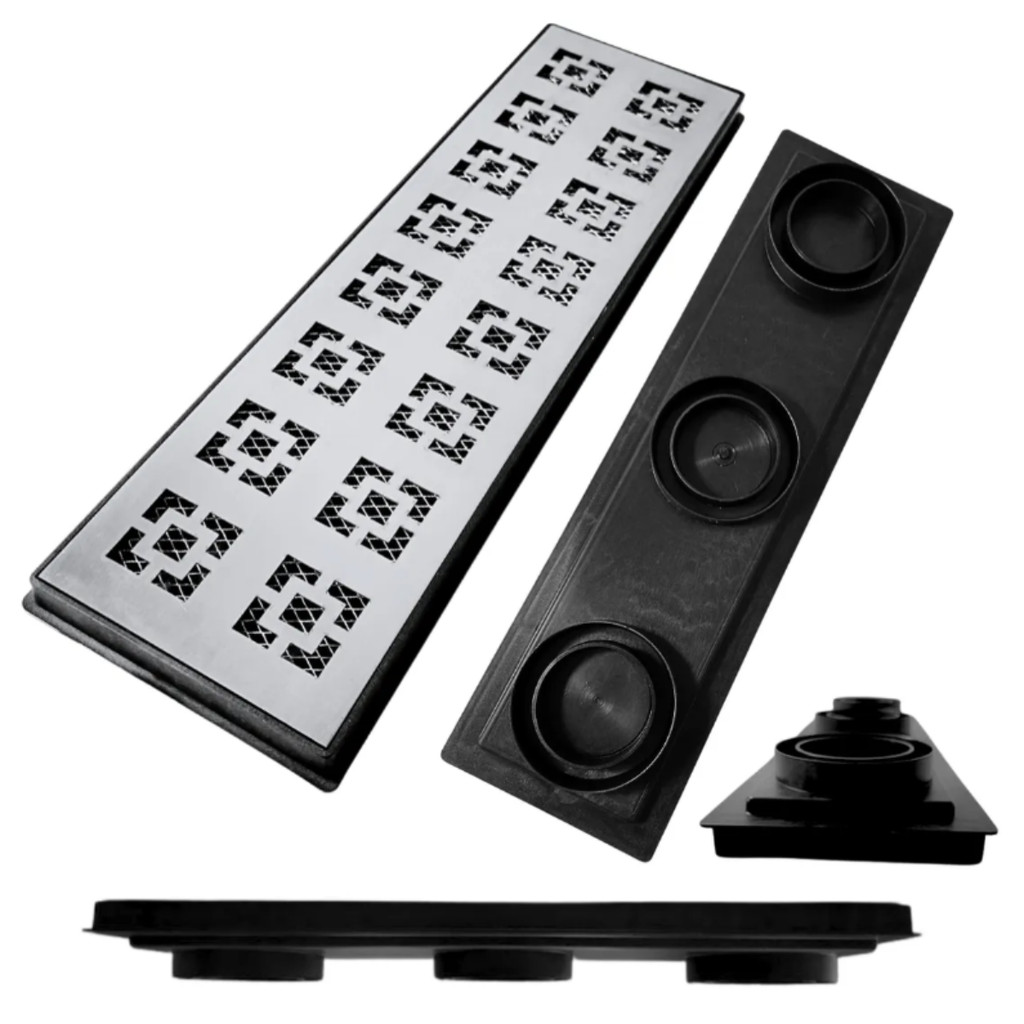 Ralo 15x50 Dubai com Tela Anti Inseto Preto