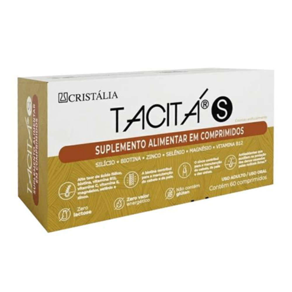 Suplemento Alimentar Tacitá S com 60 Comprimidos