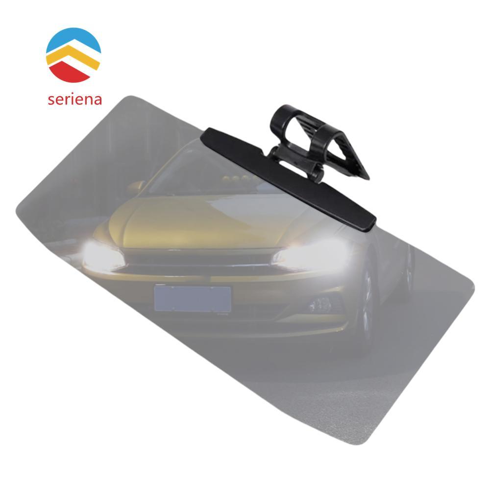 Anti-Reflexo Polarizado Viseira Do Carro Deslumbrante UV Pára-Sol Placa Automotiva Espelhos SUV Caminhões Acessórios