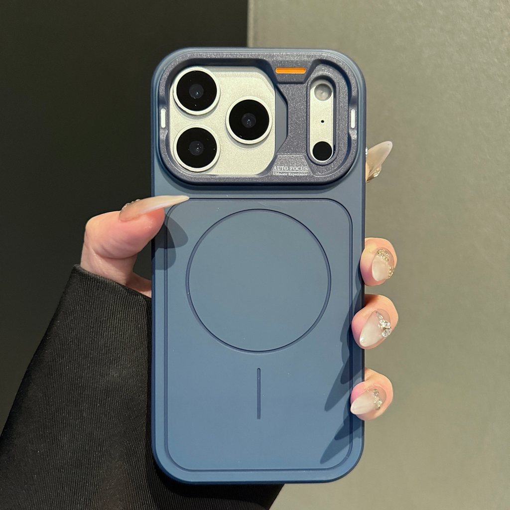 Nova Capa De Telefone Magnética Fosca E Amigável À Pele Para iPhone 11 12 13 14 15 16 17 Pro Max Plus Dura Prova De Choq