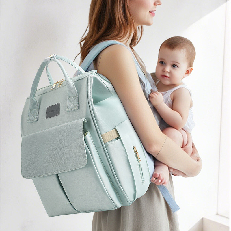 Mamãe saco mãe bebê Outing saco leve nova grande capacidade portátil mochila multifuncional mamãe mochila mãe grávida