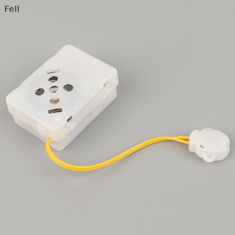 [Fel] Gravador De Voz Para Bicho De Pelúcia Mini Dispositivo De Gravação Quadrado Gravável Inserção De Caixa De Brinqued