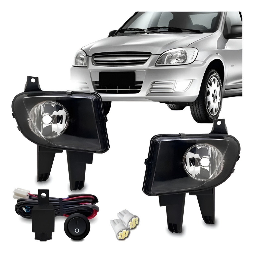 Kit Farol De Milha Celta 2007 08 09 10 11 2012 + Brinde Branca em Oferta na Shopee