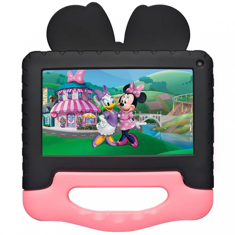 Tablet Infantil Multilaser Minnie NB414 Wi-Fi Tela de 7 64GB 4GB de RAM Android 13 Go