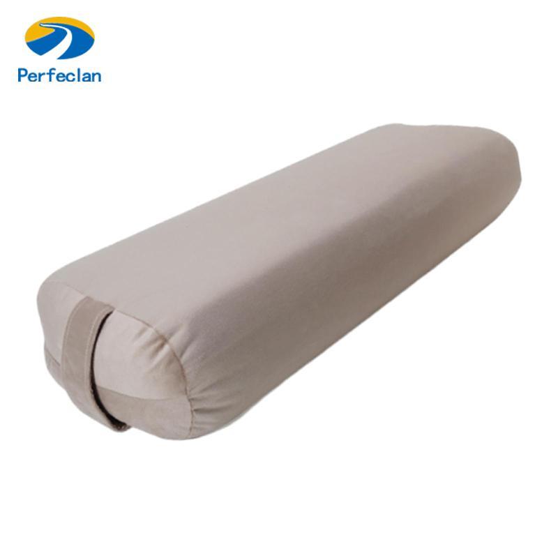 Imagem Almofada De Reforço De Ioga Perfeclan Meditação Retangular Com Núcleo De Esponja Alça De Capa Lavável Removível Suporte 