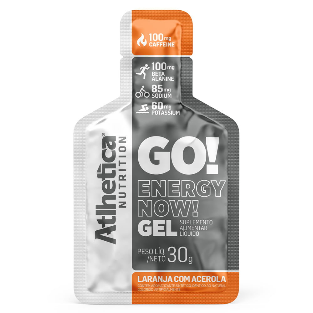 Go Energy Now Gel Sabor Laranja com Acerola 30g em Oferta na Shopee