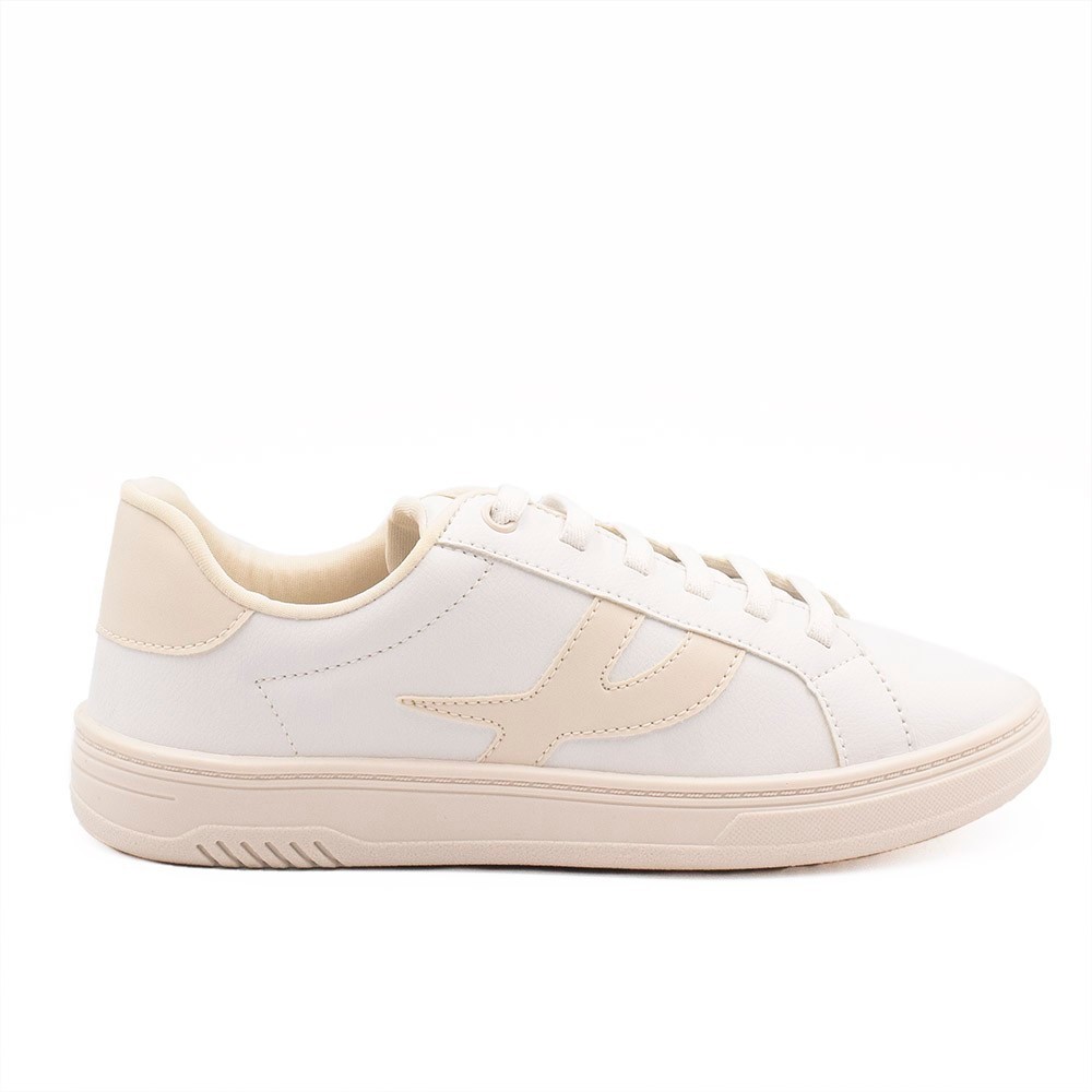 Tênis Zatta Casual Elástico Lara Branco
