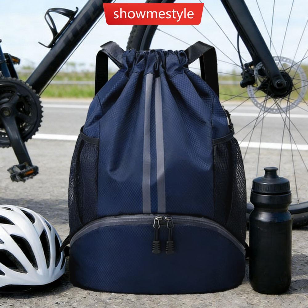 SMS Seco Molhado Separação Esportes Cordão Mochila Para Mulheres Homens Basquete Natação Treinamento De Fitness Viagem E