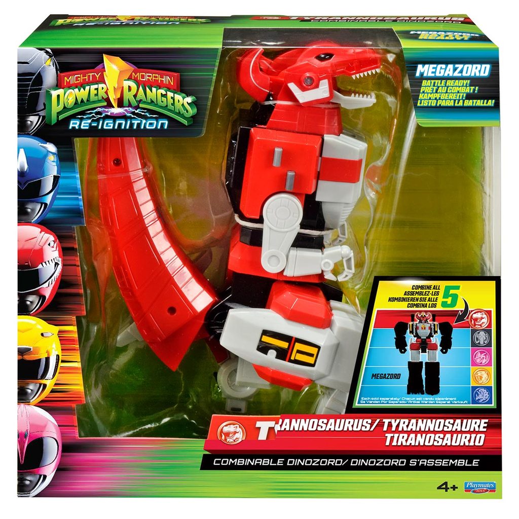 Dinozord Tiranossauro Combinável - Power Rangers Re-Ignition