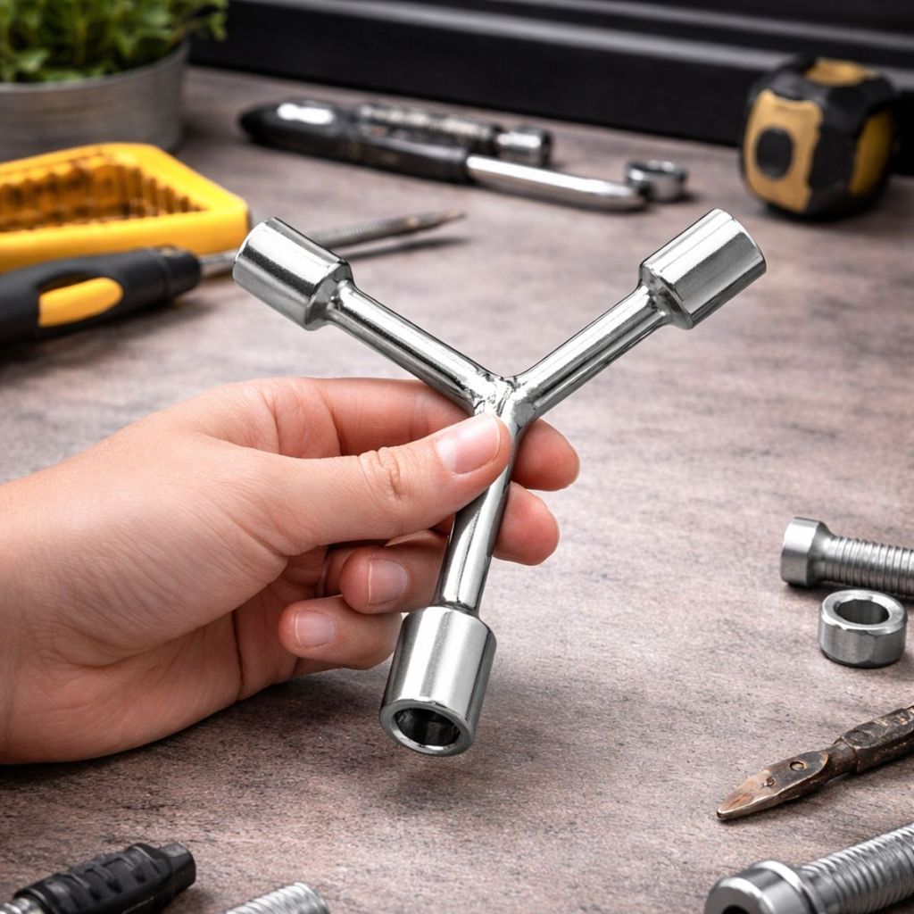 Chave Y Tipo Ninja Canhão 8mm 10mm 12mm Aço Reforçado Multiuso Profissional