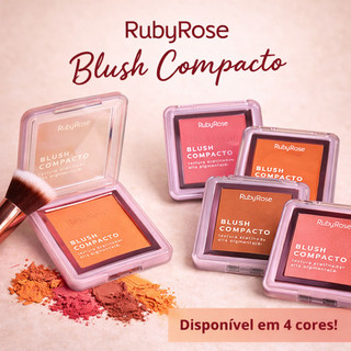 Blush Compacto BL Natural Ruby Rose