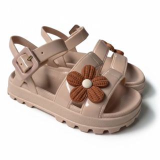Sandália Infantil Menina Slide Anatômica com Enfeite Flor, Leve, Linda e Confortável em Oferta na Shopee