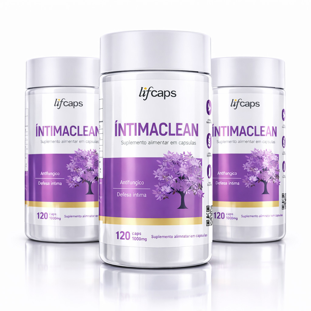 Intimaclean 500mg - 60 Cápsulas  Probióticos | Flora Intima - LifCaps - Original