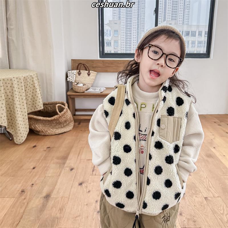 Pipi Roupas Infantis Roupas de Outono Roupas de Inverno Roupas de Inverno Novo Estilo Crianças Versão Coreana Velo de C