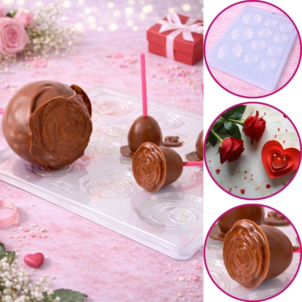 1~10 FORMA BWB TEXTURA DE FLOR DIA DAS MAES BWB 10420 (CHOCO) em Oferta na Shopee