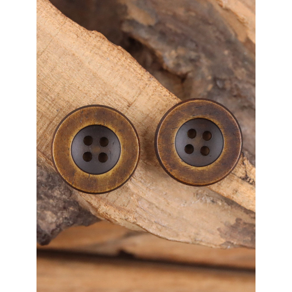 Jaqueta de couro vintage com osso Tanal de aba larga, botão de alta qualidade, suéter de malha, cardigã vintage, botão j