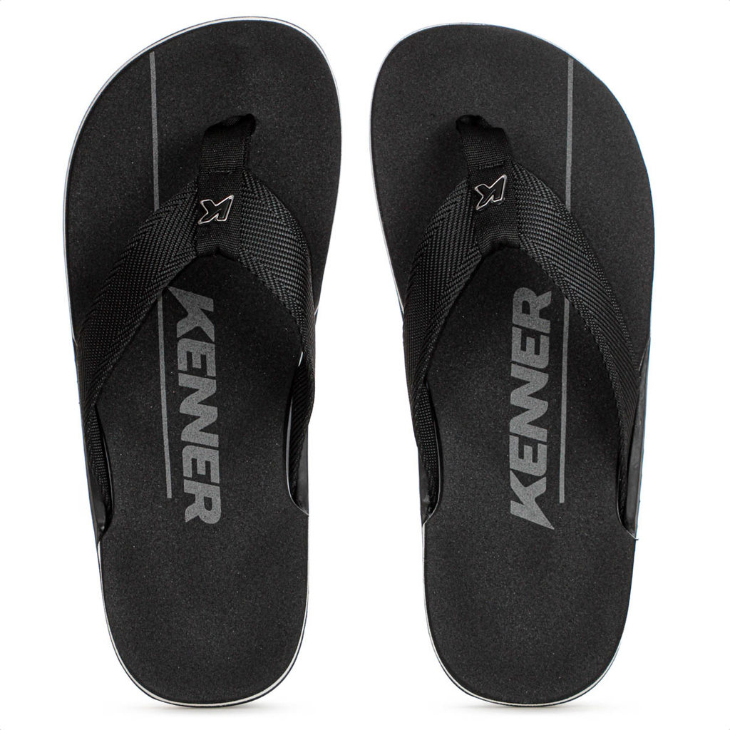Chinelo Kenner NK6 Pro Preto - Masculino