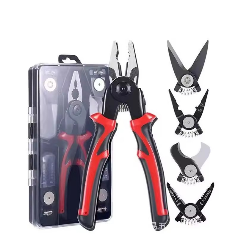 Kit Alicate 5 Em 1 Universal Desencapador Corte Cabos Fio em Oferta na Shopee