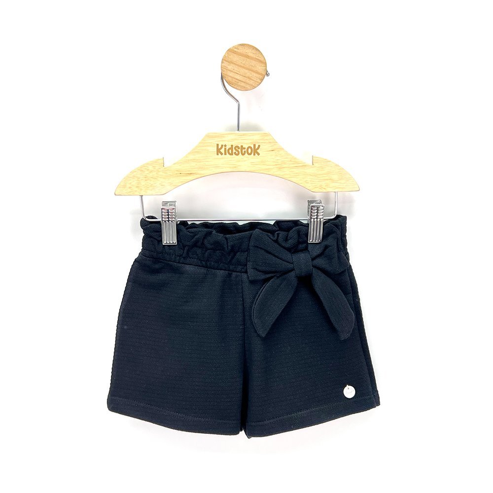 Short Menina Moletinho Laço Tricô - Angerô em Oferta na Shopee