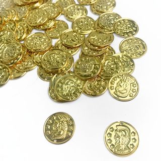 Pingente Moeda Cigana Estamparia Rosto 20mm 100 unidades em Oferta na Shopee