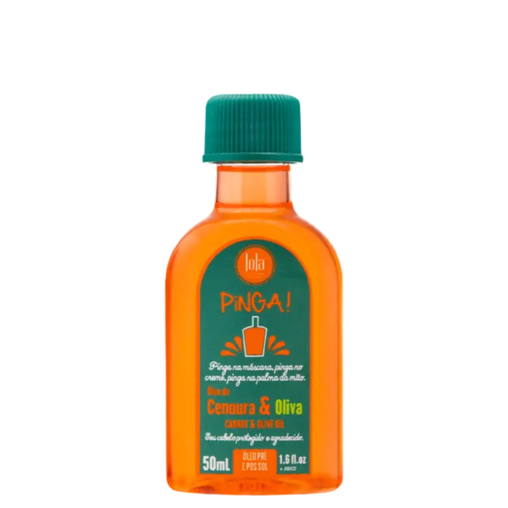 Lola Óleo Pinga Cenoura e Oliva 50ml em Oferta na Shopee
