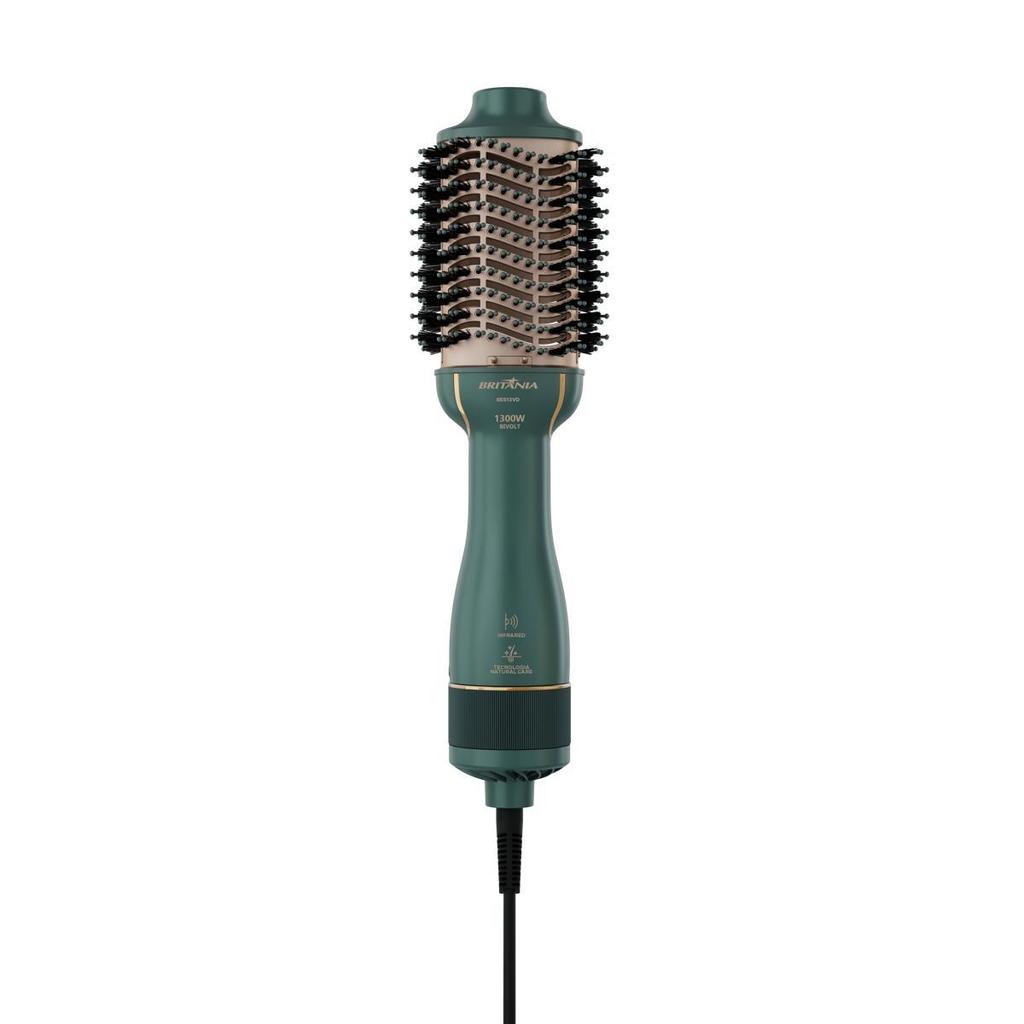 Escova Secadora Britânia Soft 3 em 1 Infrared Bivolt BES13VD